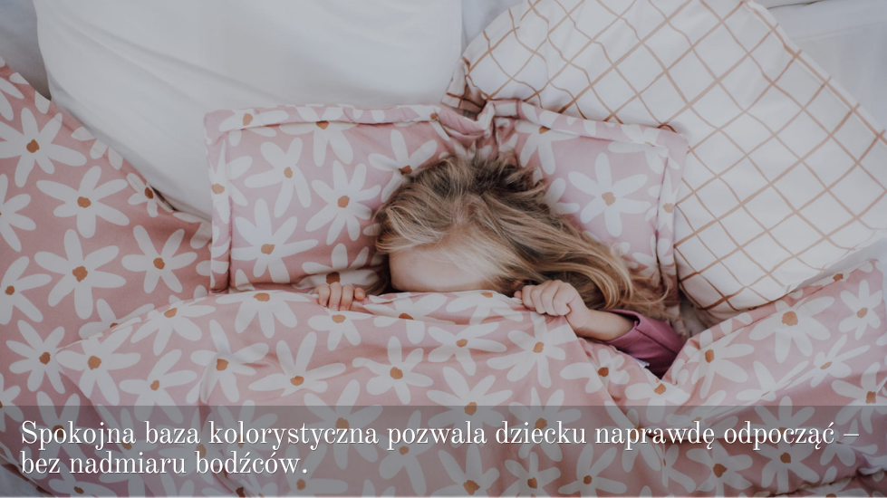 pościel w stokrotki 